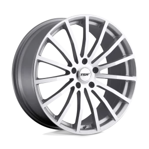 TSW Wheels – MALLORY – Silver – 18″x8″ 40mm – Summer Wheels – 1880MAL405114S76